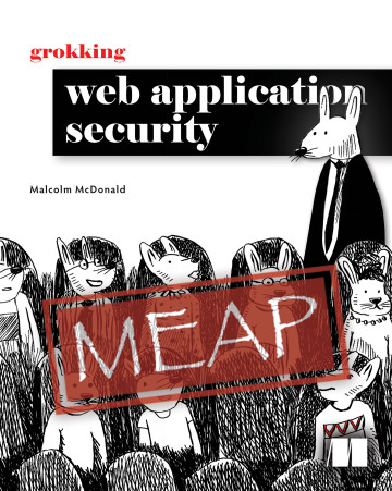 The cover of the book Grokking Web Application Security