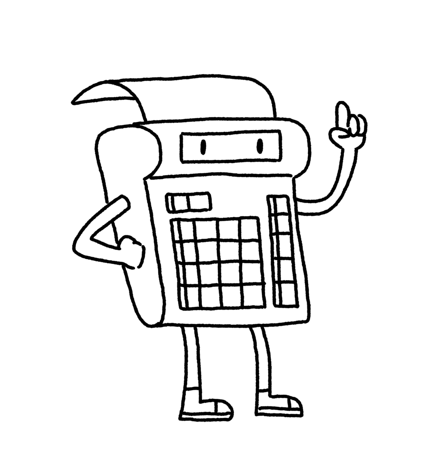 An AI model being inverted