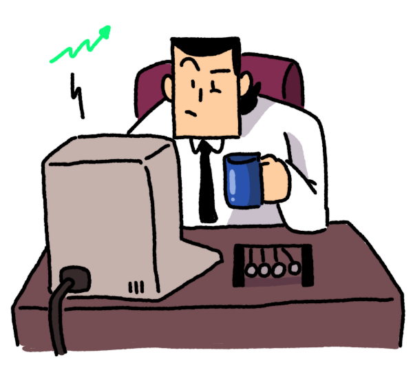 Olly the over eager customer