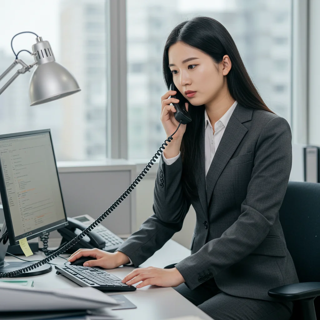 A woman with three arms